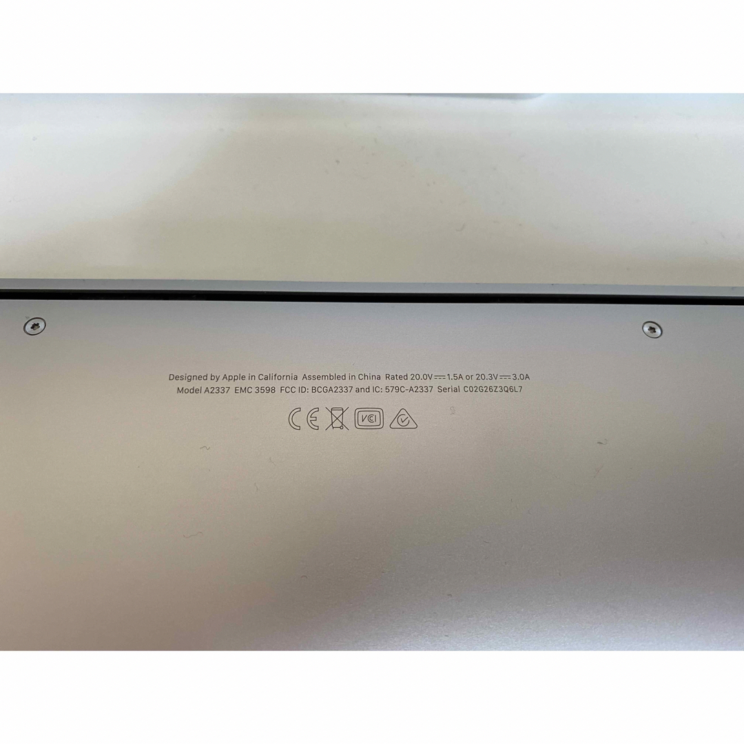 Mac (Apple)(マック)のM1 MacBook Air 8GB/256GB  A2337  スマホ/家電/カメラのPC/タブレット(ノートPC)の商品写真