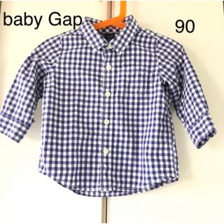 babyGAP - ベビーギャップ  ギンガムチェックシャツ