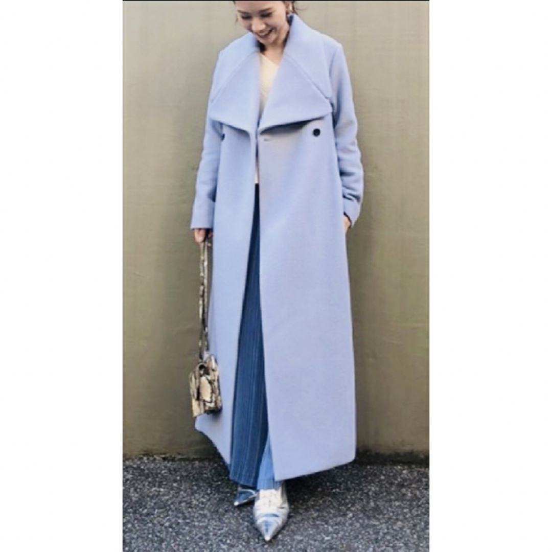 Ameri   UNDRESSED DAMBO COLLAR LONG COAT