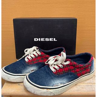 ディーゼル(DIESEL)のディ-ゼルダメージスニーカー(スニーカー)