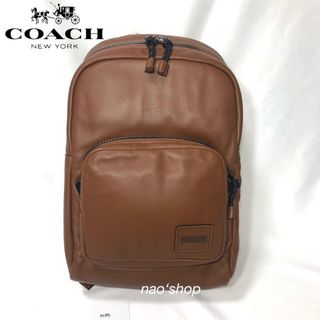 コーチ(COACH)の【新品】COACH コーチ リュック バックパック パッチ サドル(バッグパック/リュック)