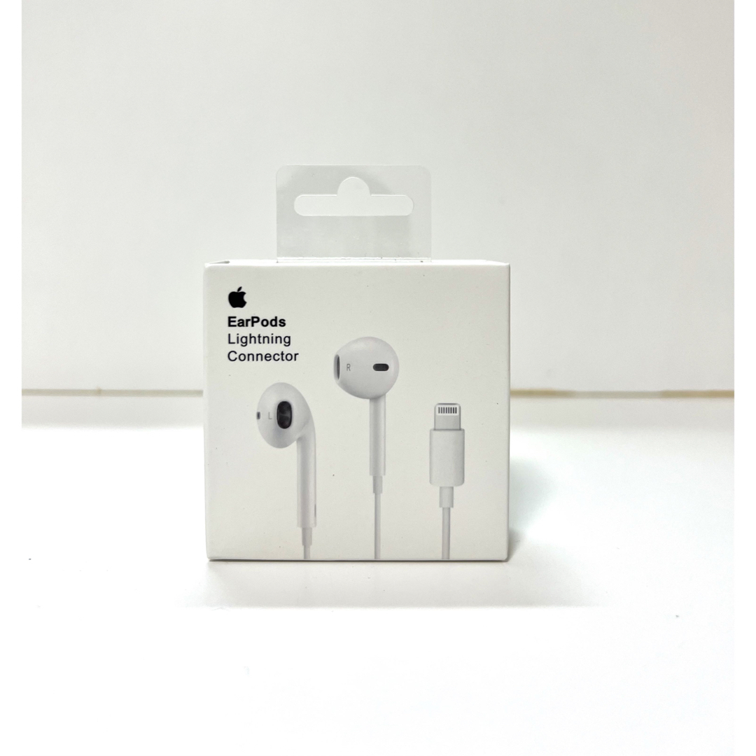Apple - 新品未開封ー純正 iPhone イヤホン アップル 有線 Apple - 新品未開封ー純正 iPhone イヤホン アップル 有線