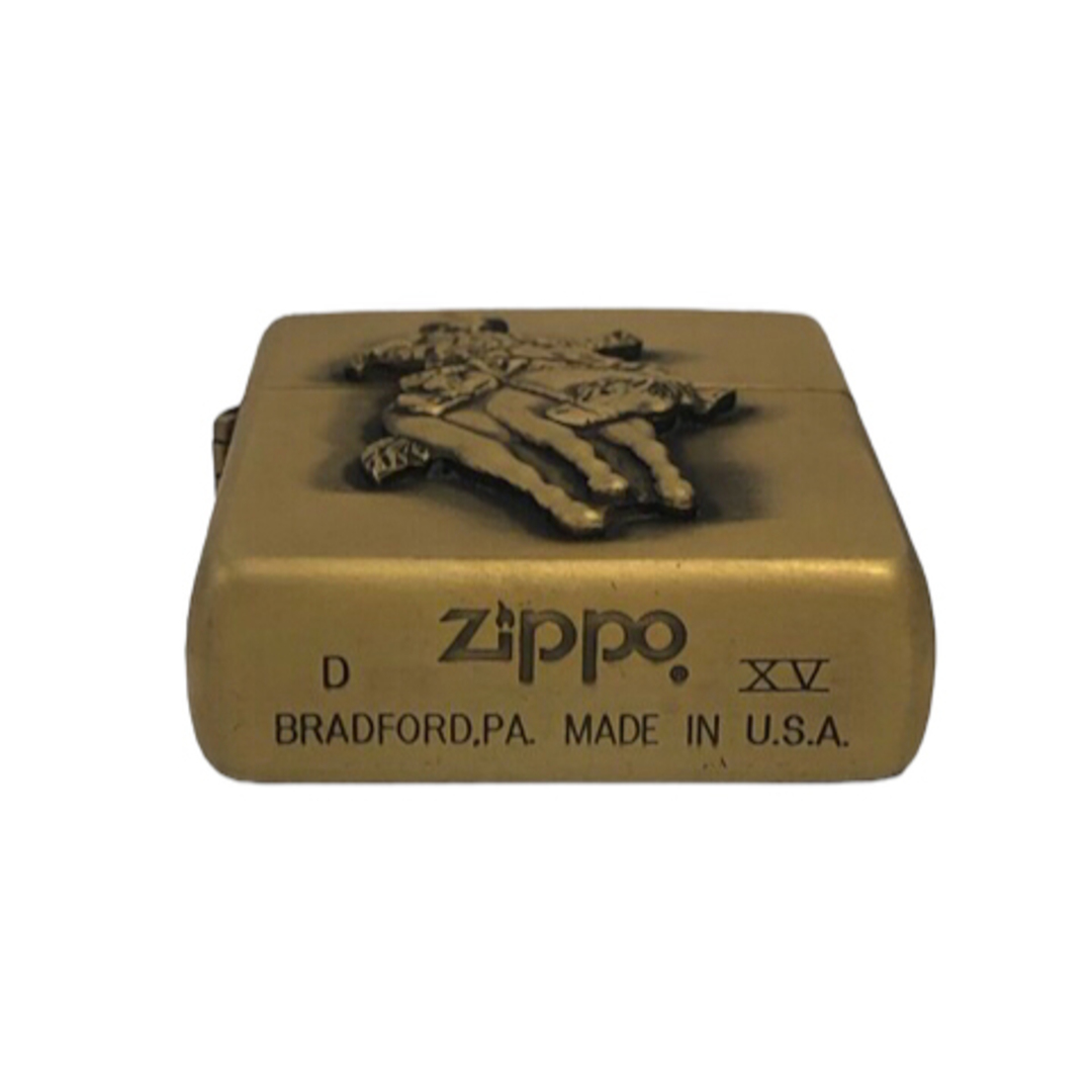 ZIPPO(ジッポー)のジッポー 1999年製 マルボロ カウボーイ ロデオ オイルライター 金 ※TP メンズのファッション小物(その他)の商品写真