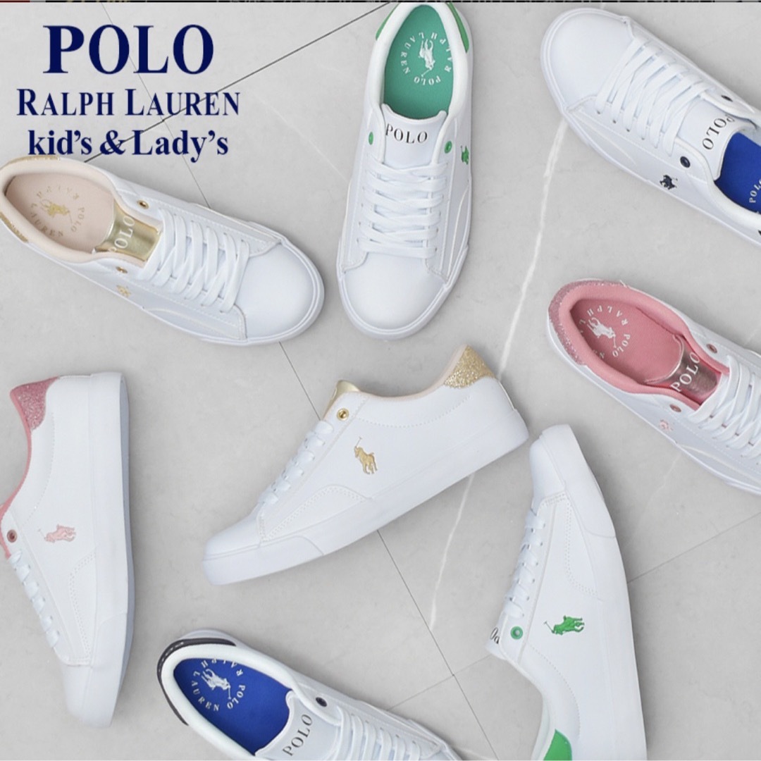 POLO RALPH LAUREN(ポロラルフローレン)の未使用　ポロラルフローレン　スニーカー レディースの靴/シューズ(スニーカー)の商品写真