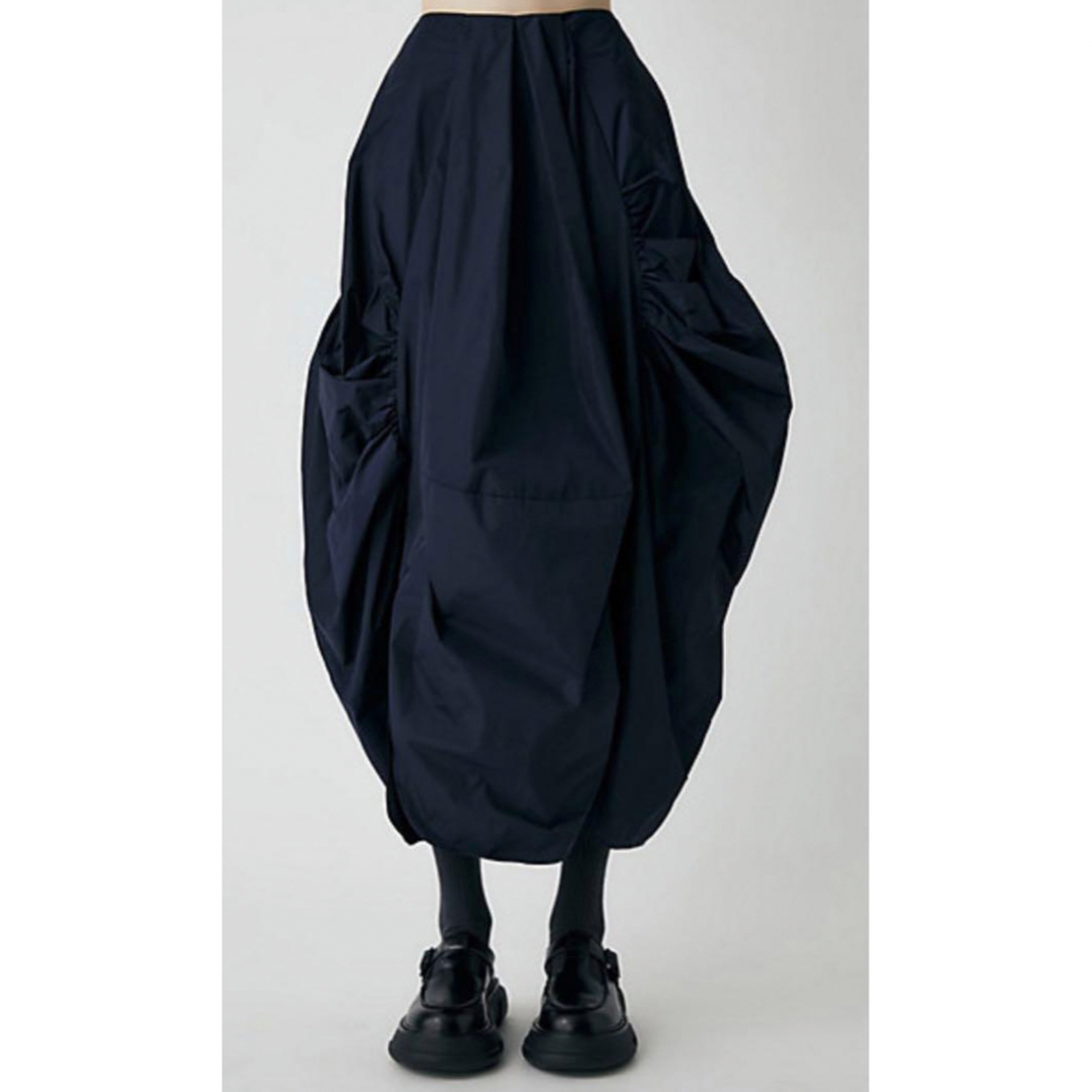 エンフォルド メモリータフタ DEFORMED SKIRT36スカート