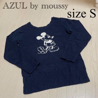 アズールバイマウジー(AZUL by moussy)のAZUL by moussy★Disney ミッキーニット(ニット/セーター)