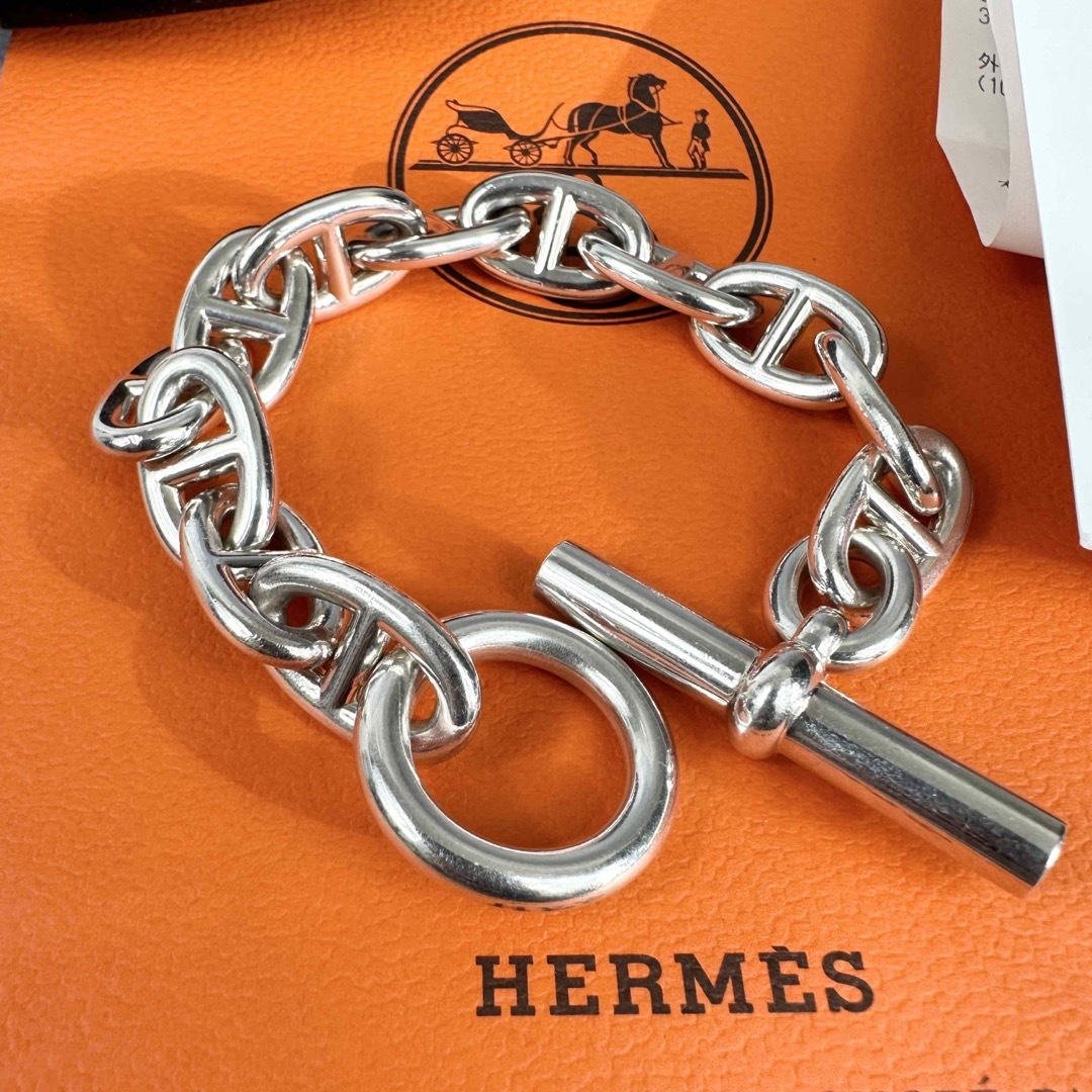 HERMES シェーヌダンクル  TGM12  エルメス　ブレスレット