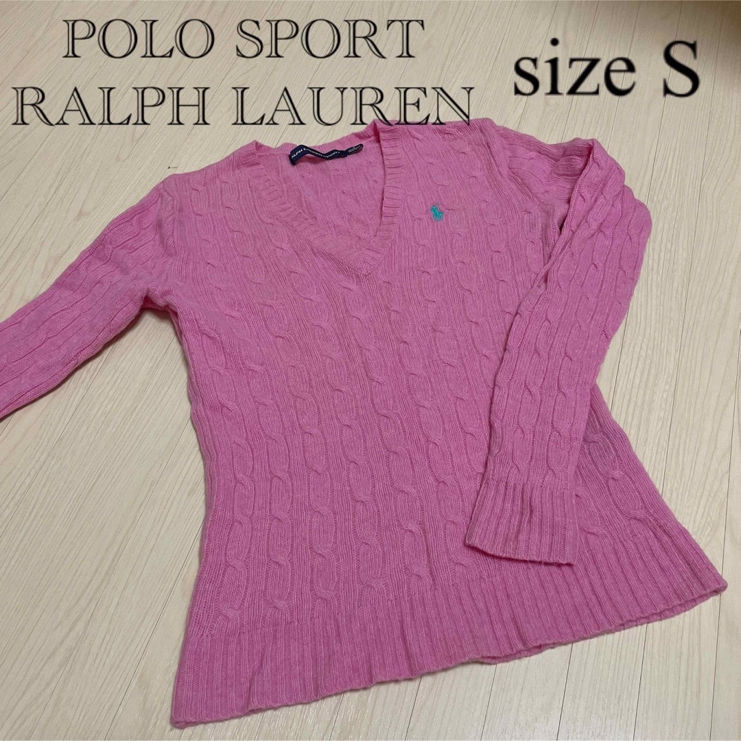 POLO RALPH LAUREN(ポロラルフローレン)のPolo Ralph Lauren★ピンクニット レディースのトップス(ニット/セーター)の商品写真