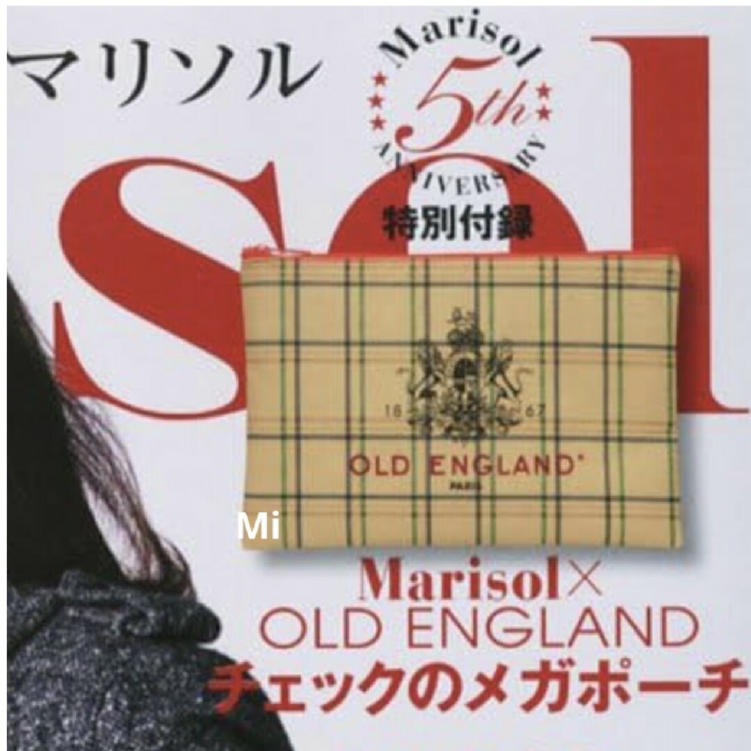 OLD ENGLAND(オールドイングランド)の175 Marisol 11月号 付録 レディースのファッション小物(ポーチ)の商品写真