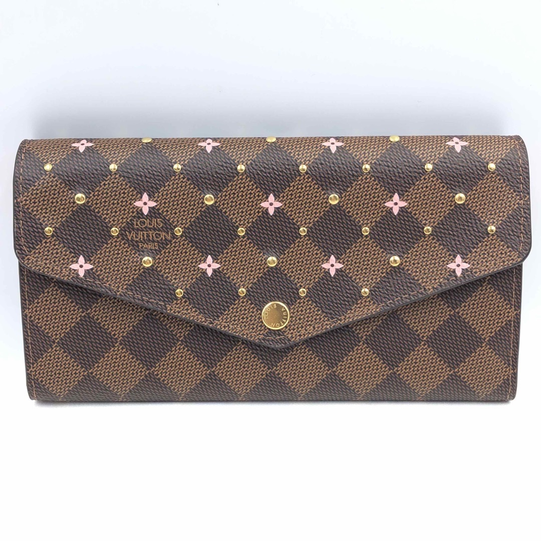 ルイヴィトン LOUIS VUITTON スタッズ ポルトフォイユ サラ