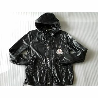 モンクレール(MONCLER)のモンクレールMONCLER長袖パーカー黒サイズ3クリーニング済(ブルゾン)