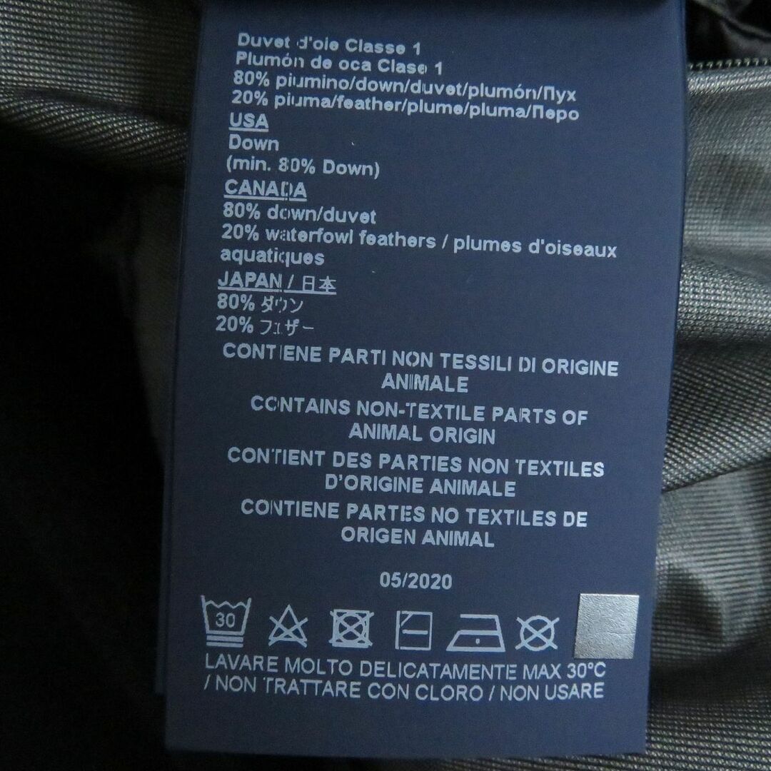 極美品□2020年製 HERNO/ヘルノ JP001UL LAMINAR/ラミナー 切り替えデザイン ダウンジャケット ブラック 48 ブルガリア製 正規品 メンズ