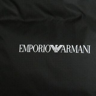 未使用品□19-20AW 黒タグ EMPORIO ARMANI/エンポリオアルマーニ WZIP フーデッド ダウンジャケット/パフィージャケット  ブラック 50 正規