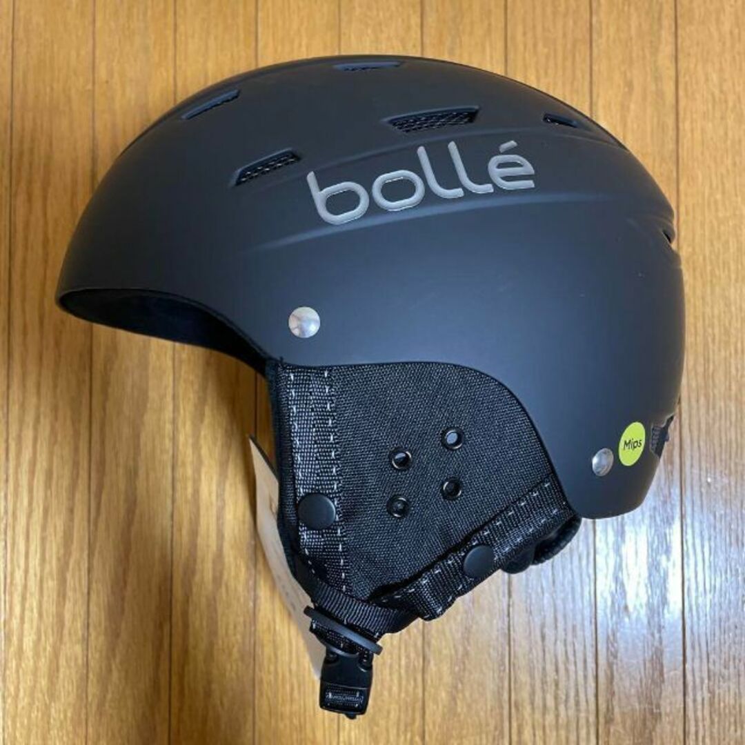 bolle(ボレー)の★新品★bolle ボレー ジュニア スノーヘルメット ブラック スポーツ/アウトドアのスノーボード(ウエア/装備)の商品写真