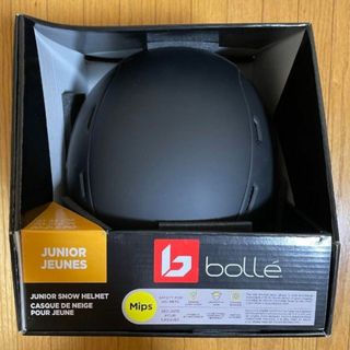 ボレー(bolle)の★新品★bolle ボレー ジュニア スノーヘルメット ブラック(ウエア/装備)