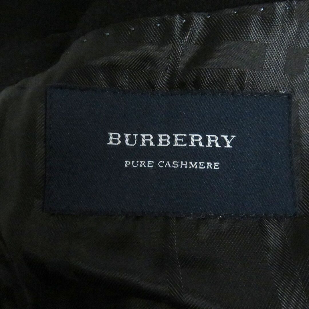 BURBERRY - 美品□バーバリーロンドン 裏地チェック柄 ロゴボタン