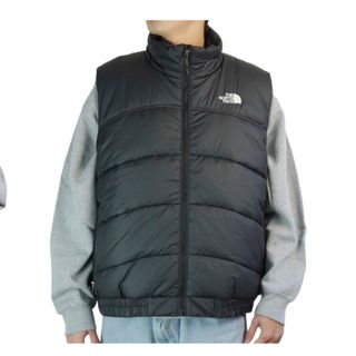 ノースフェイス(THE NORTH FACE) ダウンベスト(メンズ)(ブラック/黒色