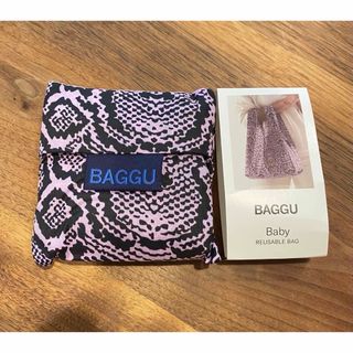 バグゥ(BAGGU)のBAGGU バグゥ エコバッグ Baby 新品 ピンク(エコバッグ)