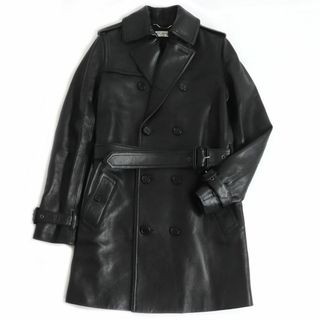 SAINT LAURENT PARIS サンローランパリ 16AW ガンクラブチェック トレンチコート ブラウン 437800 Y720N