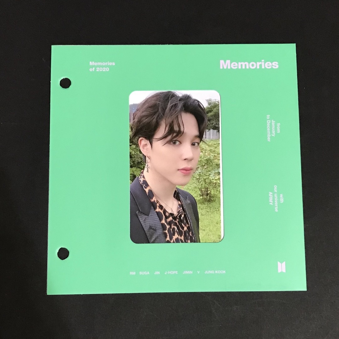 BTS トレカ memories of 2020 Blu-ray ジミン