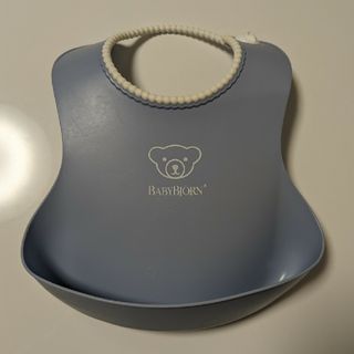 ベビービョルン(BABYBJORN)のAJ様専用　ベビービョルン　お食事スタイ　食事用　スタイ　ブルー(その他)