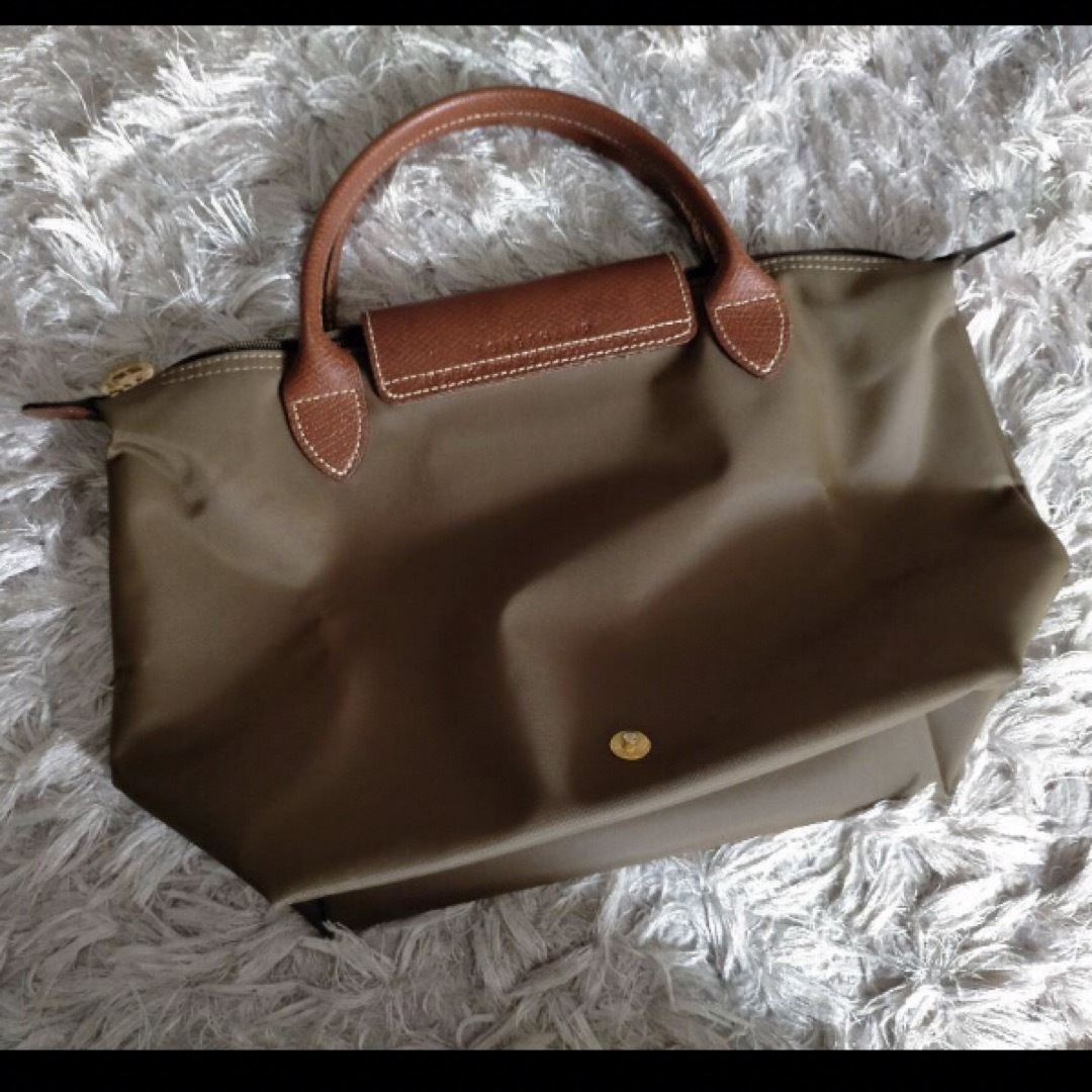 LONGCHAMP(ロンシャン)のロンシャン　プリアージュ  カーキS レディースのバッグ(トートバッグ)の商品写真