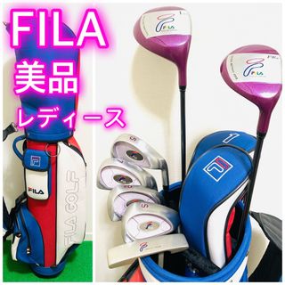 FILA GOLF レディースゴルフクラブセット 右利き用 g01 極美品✨