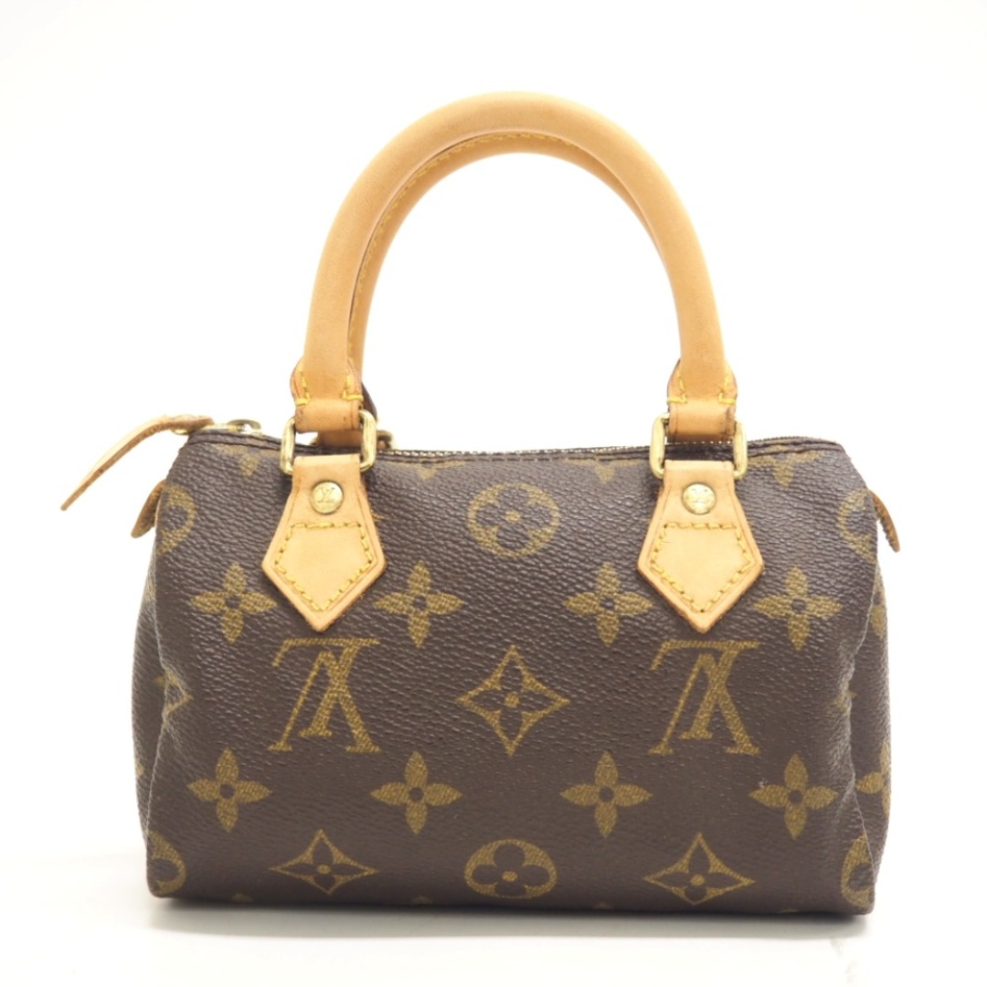 ルイヴィトン LOUIS VUITTON ハンドバッグ
 モノグラム ミニスピーディ ショルダーバッグ M41534 ブラウン