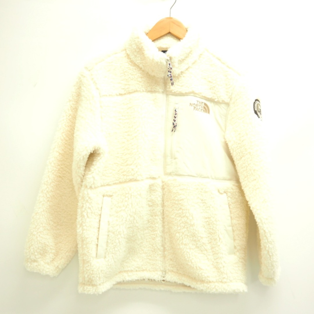 約57cm表記サイズザノースフェイス THE NORTH FACE その他アウター
 フリース PLAY GREEN FLEECE JACKET NJ4FM56A クリーム