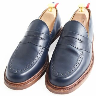 国内正規 新品 トムブラウン ペニー ローファー ラバーソール 靴 サイズ 8