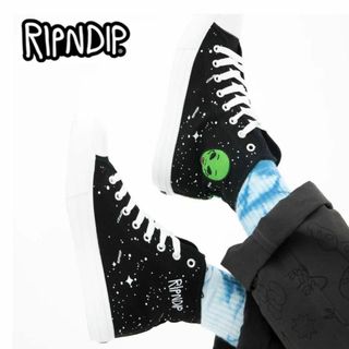 リップンディップ(RIPNDIP)のセール 27cm RIPNDIP リップンディップ スニーカー 黒 宇宙人(スニーカー)