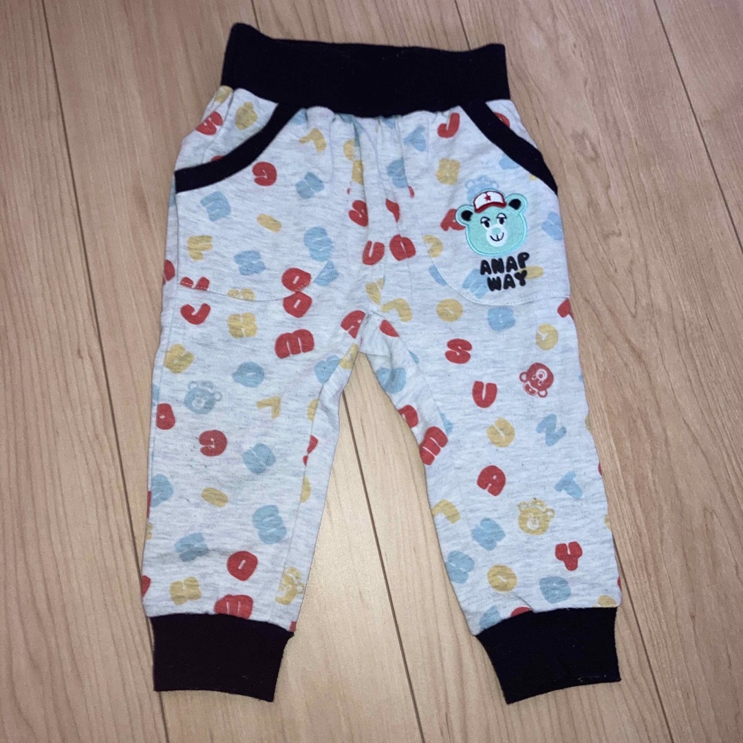 ANAP Kids(アナップキッズ)のANAPway ズボン　80サイズ キッズ/ベビー/マタニティのベビー服(~85cm)(パンツ)の商品写真