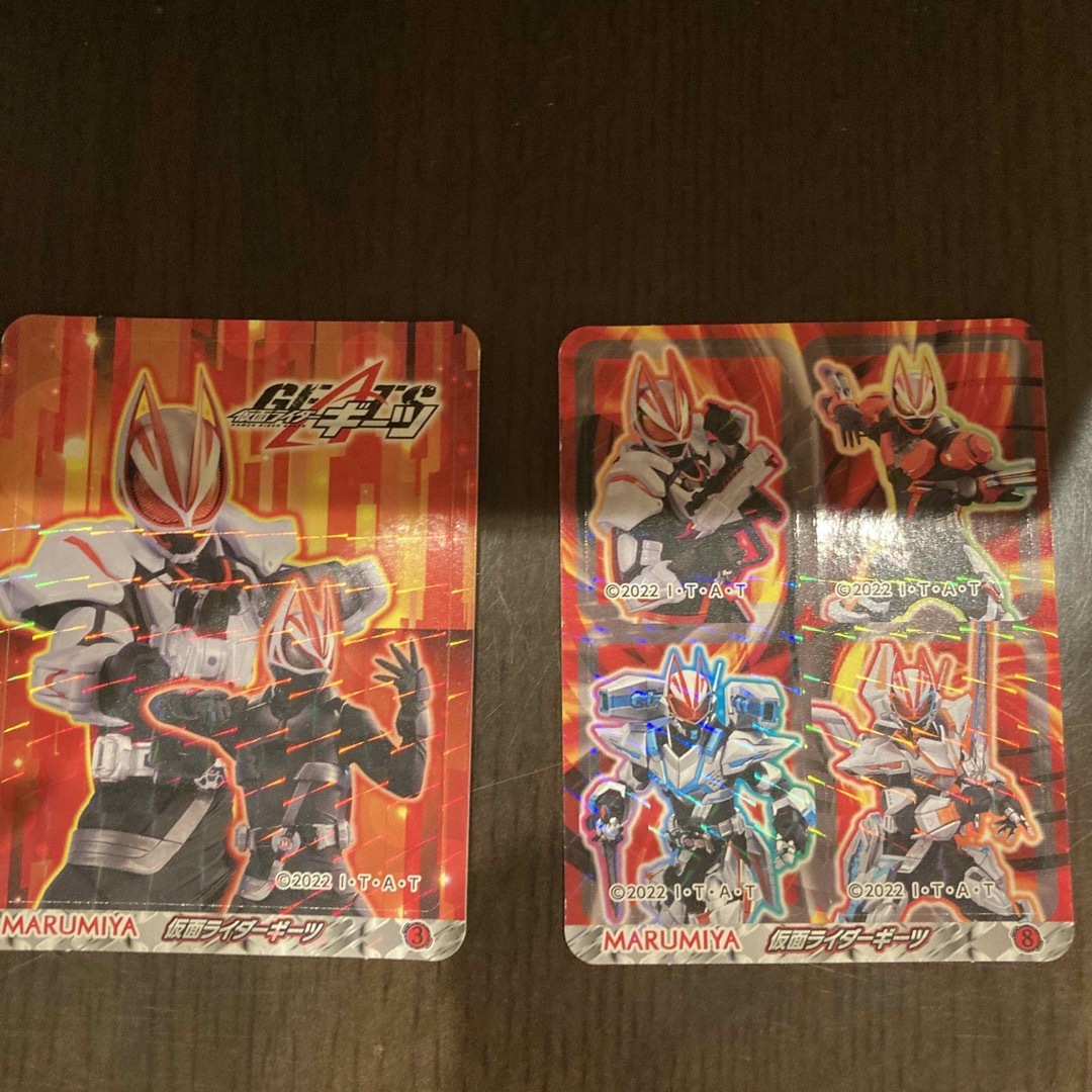 仮面ライダーギーツー　カレー　シール エンタメ/ホビーのフィギュア(特撮)の商品写真