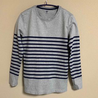 ユニクロ(UNIQLO)のUNIQLO ボーダー長袖Tシャツ　150(Tシャツ/カットソー)