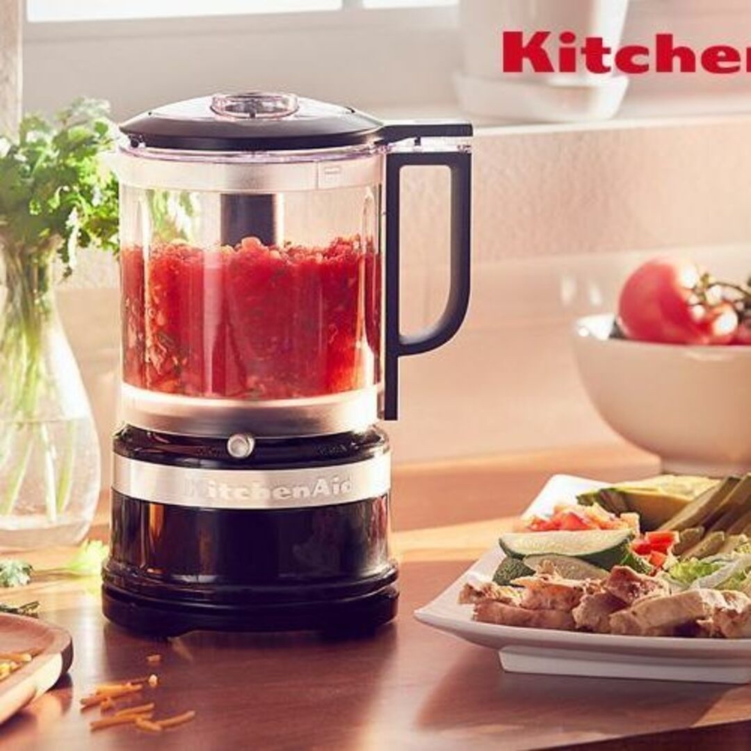 KitchenAid フードプロセッサー 時短 離乳食 みじん切り 1.1L 白