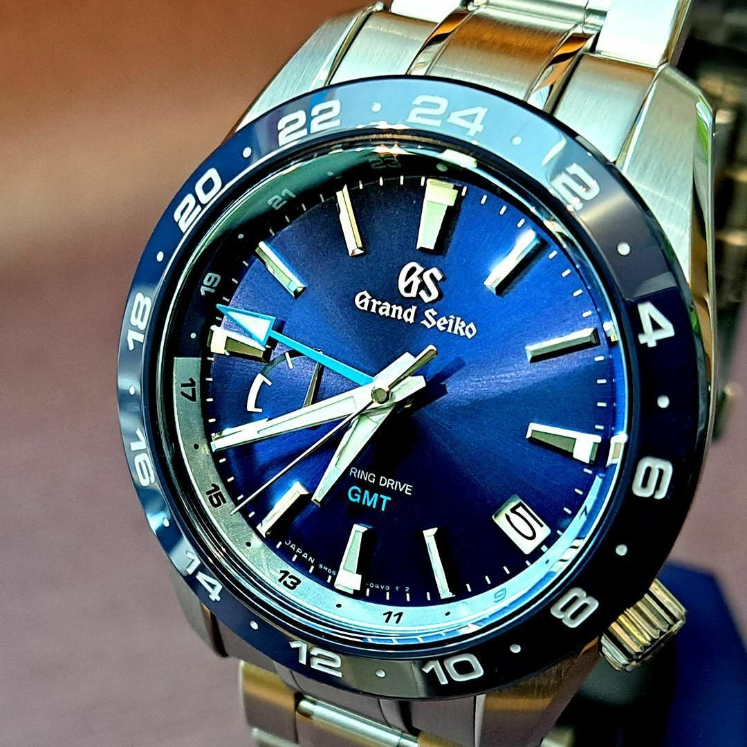 SEIKO(セイコー)の【新品】Grand SEIKO 希少ブルー グランドセイコー SBGE255 メンズの時計(腕時計(アナログ))の商品写真