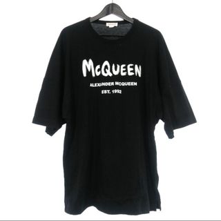 アレキサンダーマックイーン(Alexander McQueen)のアレキサンダーマックイーン 22AW オーバーサイズ Tシャツ 半袖 XS  黒(Tシャツ(半袖/袖なし))