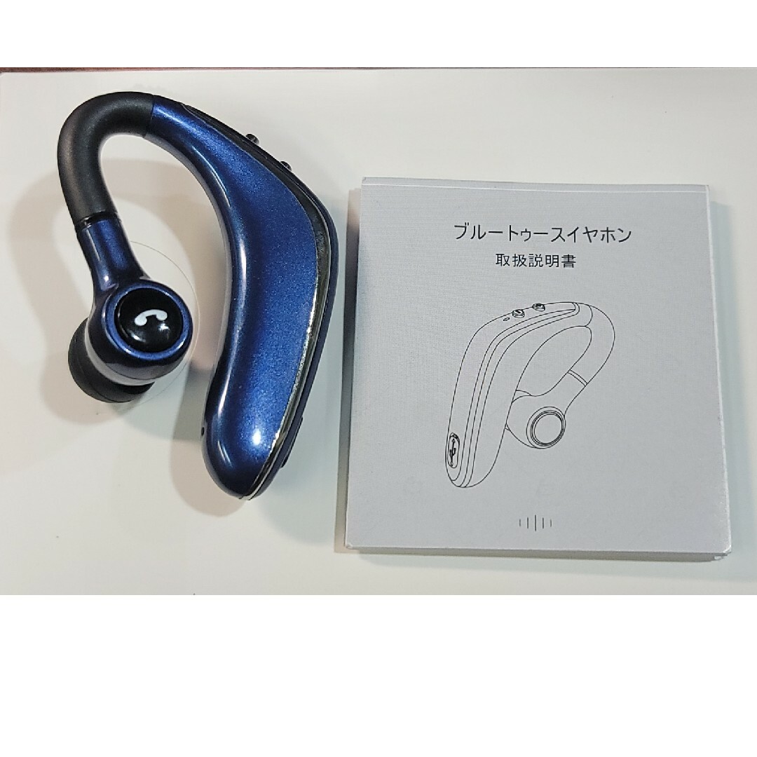 bluetoothヘッドレスイヤホンマイク スマホ/家電/カメラのスマホアクセサリー(ストラップ/イヤホンジャック)の商品写真