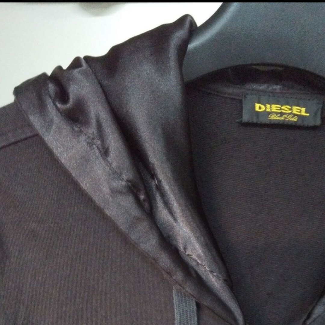 DIESEL(ディーゼル)の最安値【XS】DIESEL BLACK GOLDパーカー レディースのトップス(パーカー)の商品写真