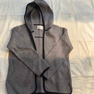 ザラキッズ(ZARA KIDS)のZara girl ザラ　ニットコート　サイズ8 （128）(コート)