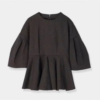 L'or ロル　Constructive Sleeve Knit Dress