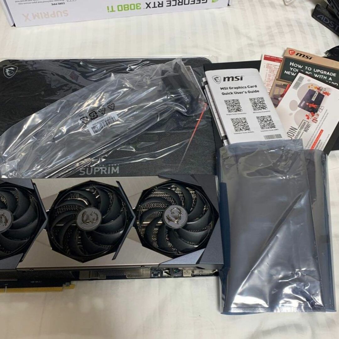 GeForce RTX 3080 Ti SUPRIM X 12Gスマホ/家電/カメラ