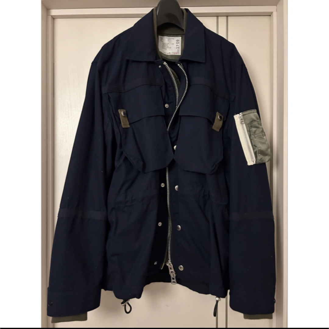 Sacai Nylon Twill Mix Blouson サイズ2 サカイ