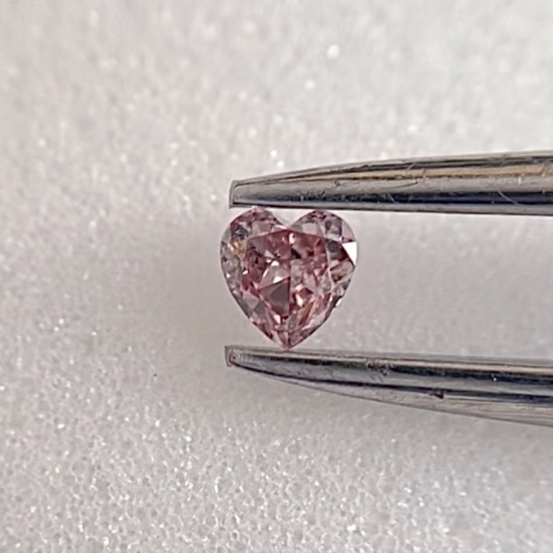 0.043ct 天然ピンクダイヤモンド FANCY PURPLISH PINKの通販 by 111's ...