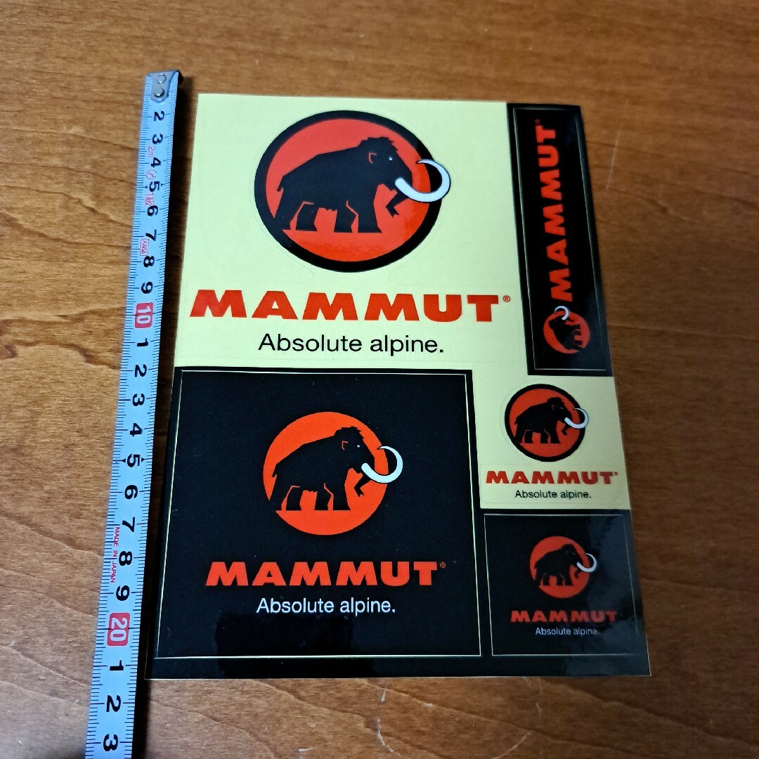 Mammut(マムート)のマムート☆ステッカー☆2枚セット スポーツ/アウトドアのアウトドア(その他)の商品写真