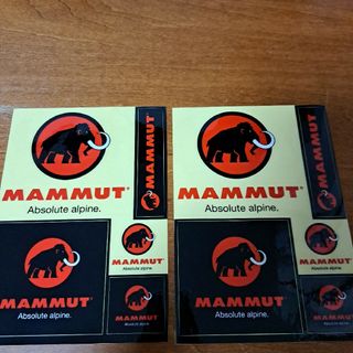 マムート(Mammut)のマムート☆ステッカー☆2枚セット(その他)