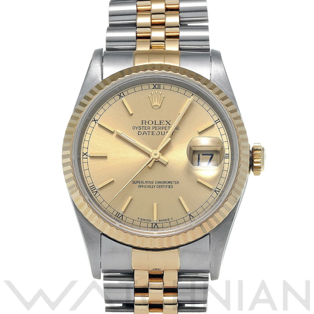 ロレックス ROLEX 16233 W番(1995年頃製造) シャンパン メンズ 腕時計