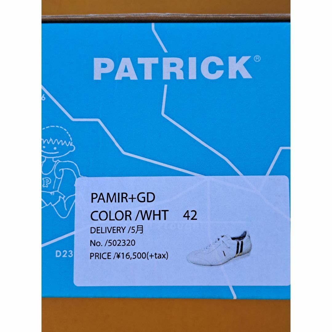 パトリック PATRICK PAMIR+GD 42 White