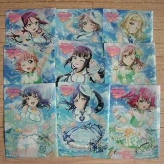 ラブライブサンシャイン　クリアファイル　全9種　スクールアイドルフェスティバル(クリアファイル)