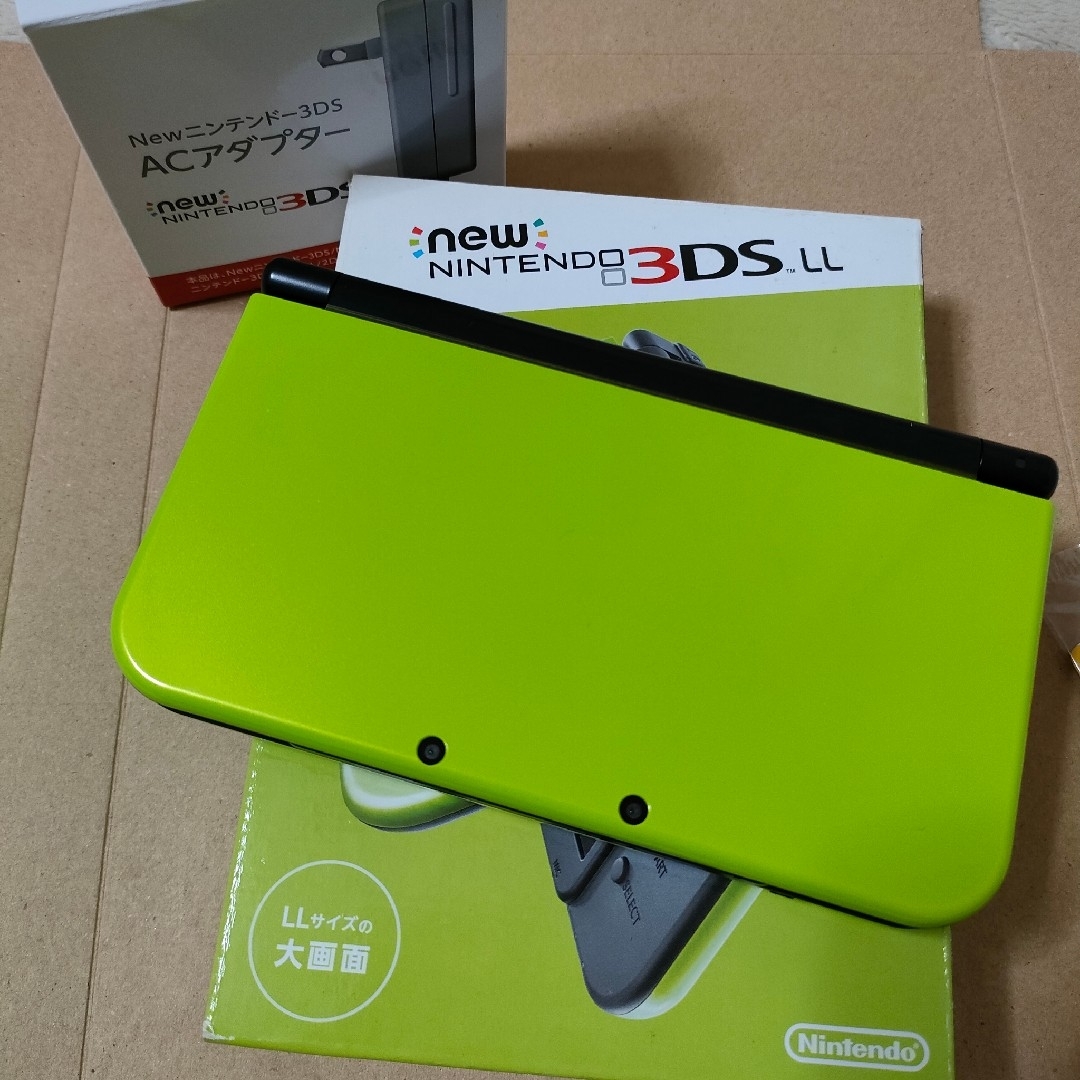 任天堂 - Nintendo 3DSLL NEW ニンテンドー 本体 LL ライム/ブラックの